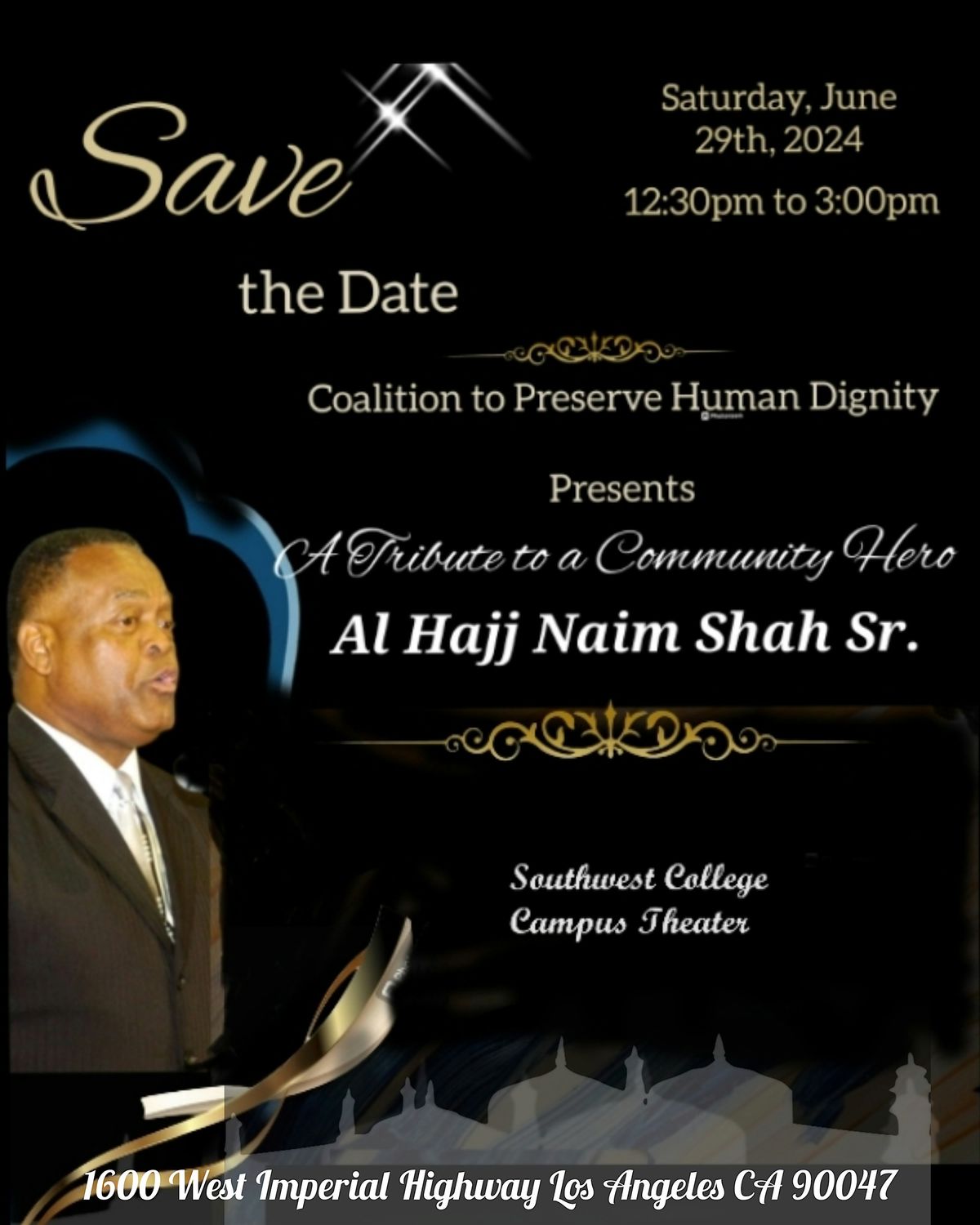 A Tribute to a Community Hero Al HAJJ Naim Shah Sr.