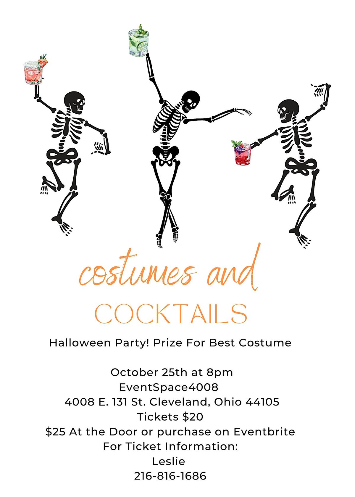 Costumes and Cocktails