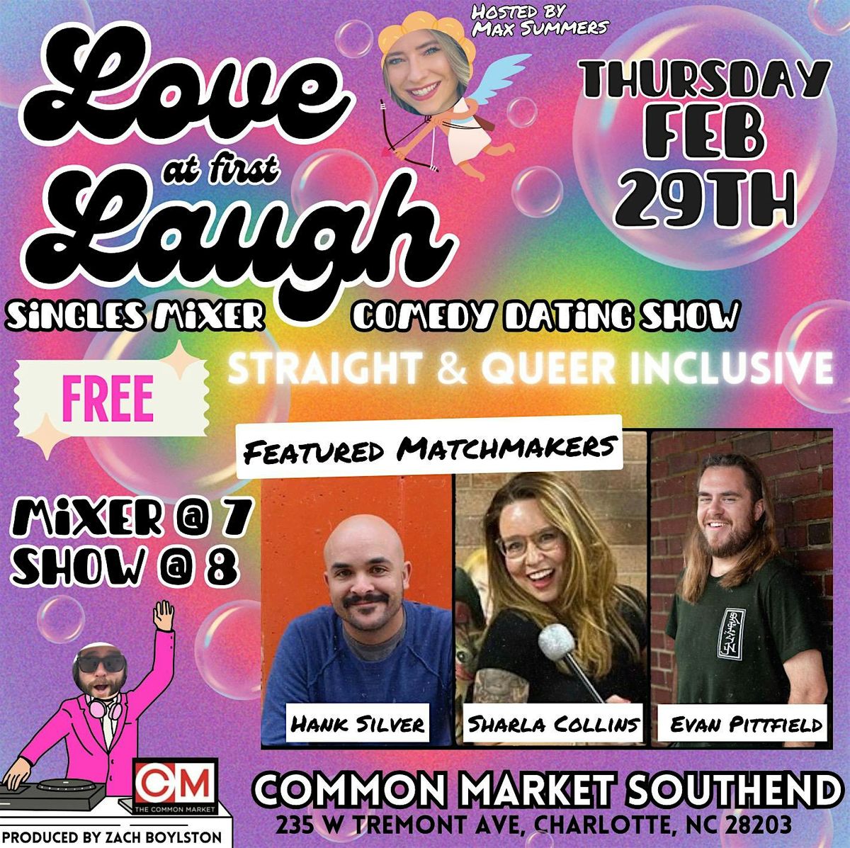 Love at First Laugh at Common Market Southend - NOT SOLD OUT, FREE EVENT