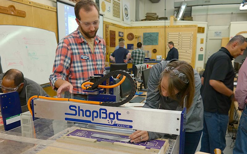 CNC Basic Training at ShopBot Tools HQ - Durham, NC - December 2024