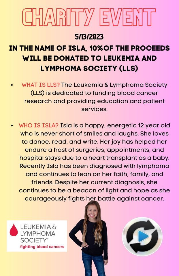 Replay Gives Back - Leukemia & Lymphoma Society