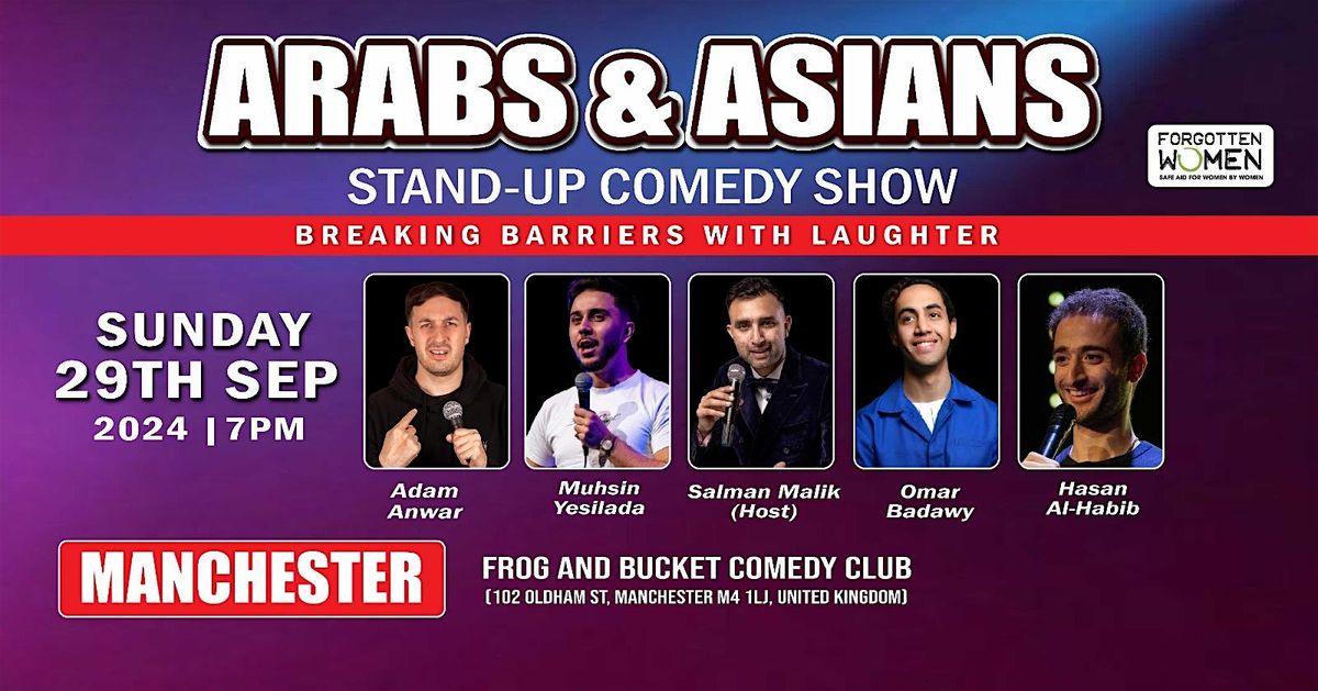 Arabs & Asians Stand-up Comedy Show Manchester