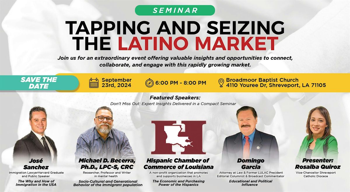 Tapping and seizing the Latino Market