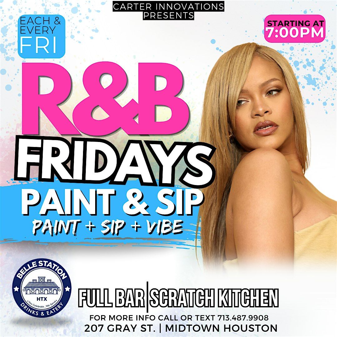 R&B Fridays Paint & Sip