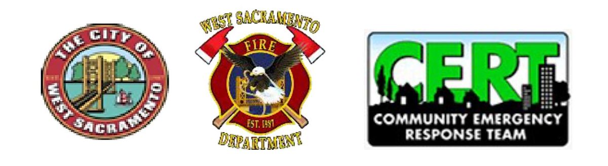 West Sacramento Emergency Preparedness Training & CERT Application