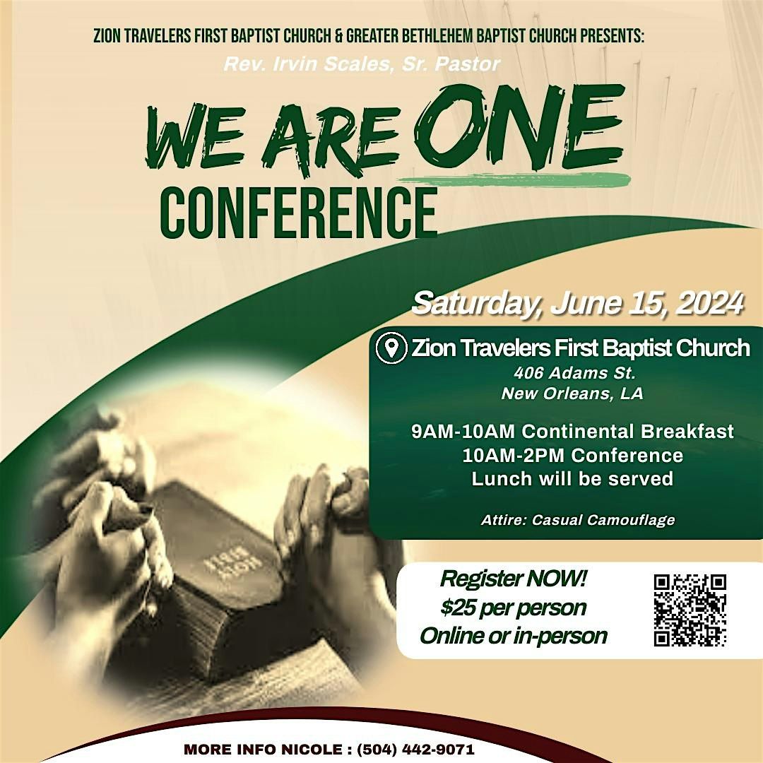 We Are One Conference