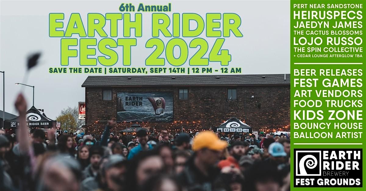 6th Annual Earth Rider Fest 2024