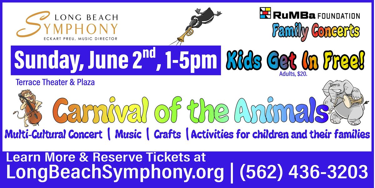 Long Beach Symphony's RuMBa Foundation Family Concert