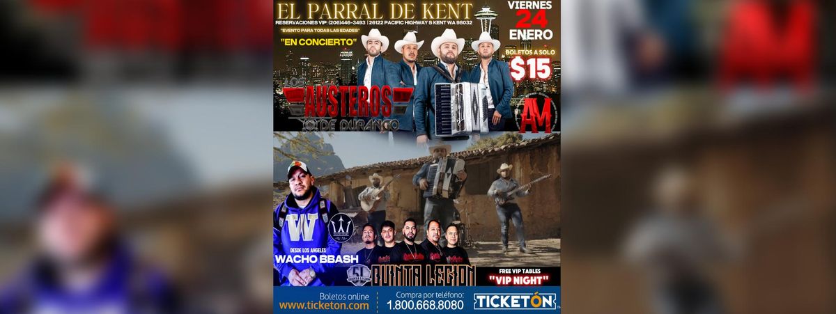 LOS AUSTEROS DE DURANGO & QUINTA LEGION EN WA