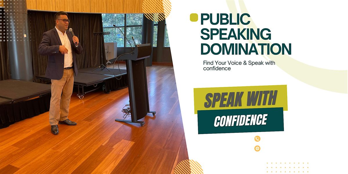 Sydney! Master Public Speaking ( in person)