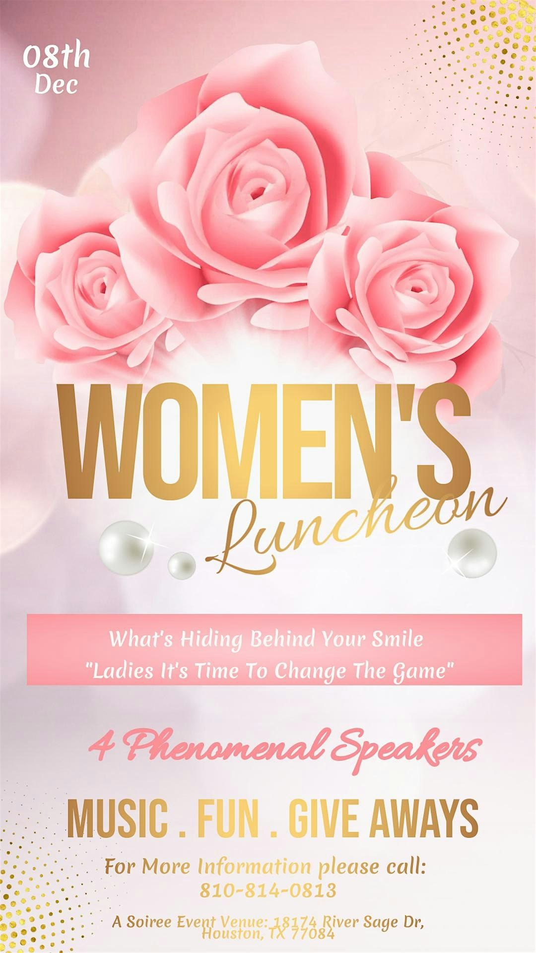 What Are You Hiding Behind Your Smile Women Empowerment Luncheon