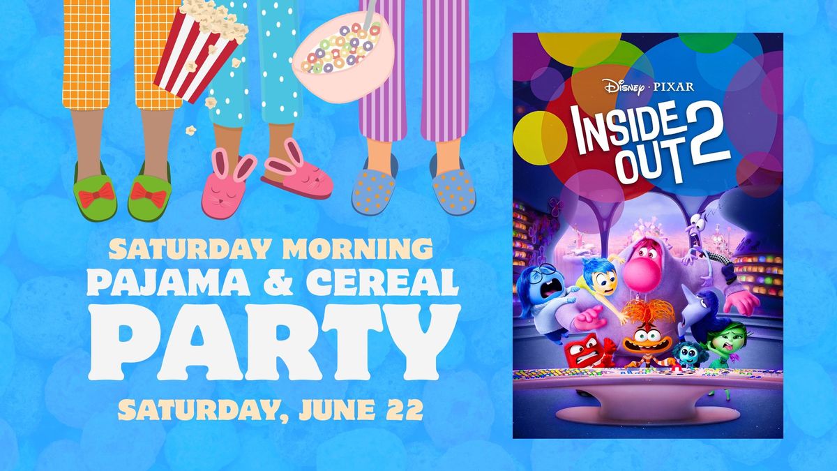 'Inside Out 2' Pajama & Cereal Party