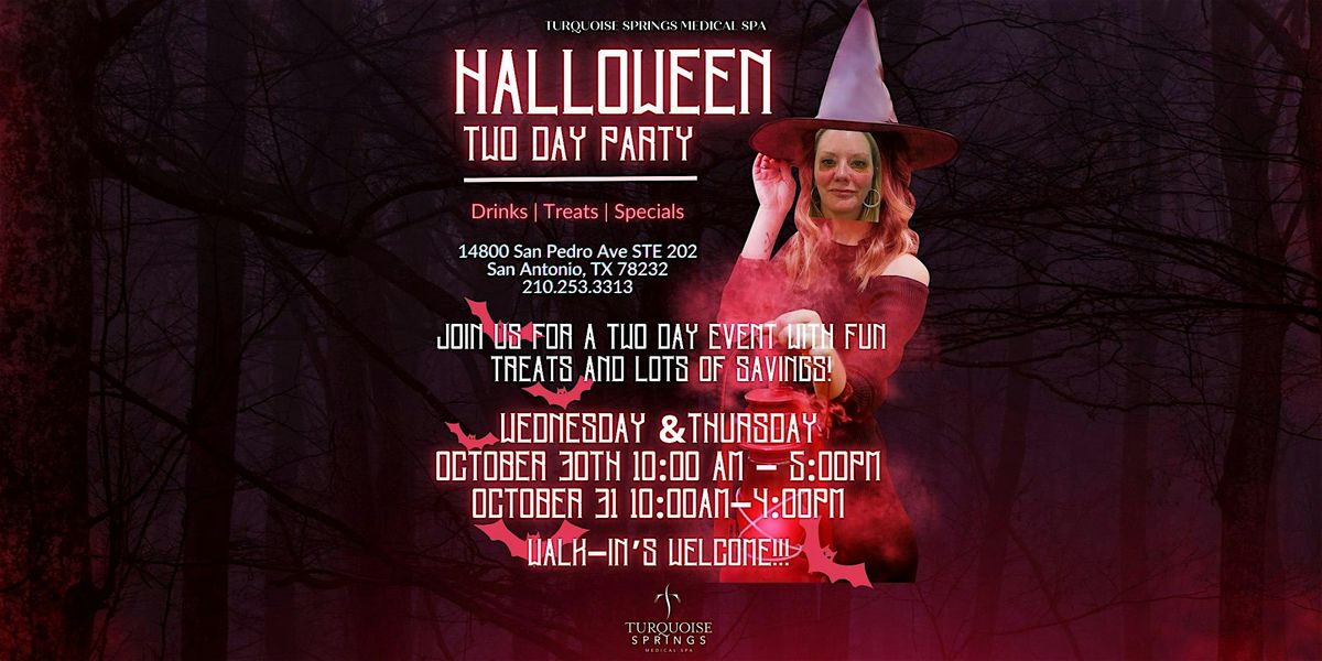 Spook-tacular Two Day Halloween Event