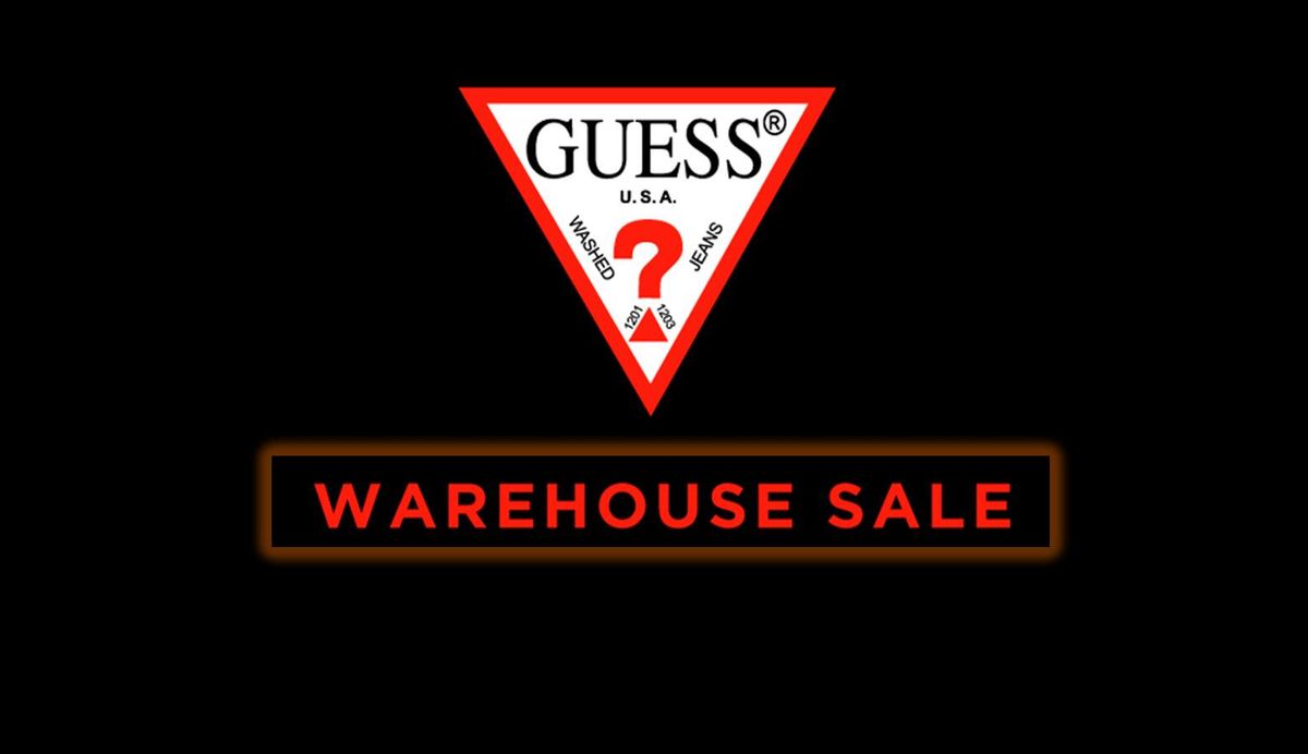 Guess? Warehouse Sale Featuring G-Star & More | Toronto | December 4-8, 2024