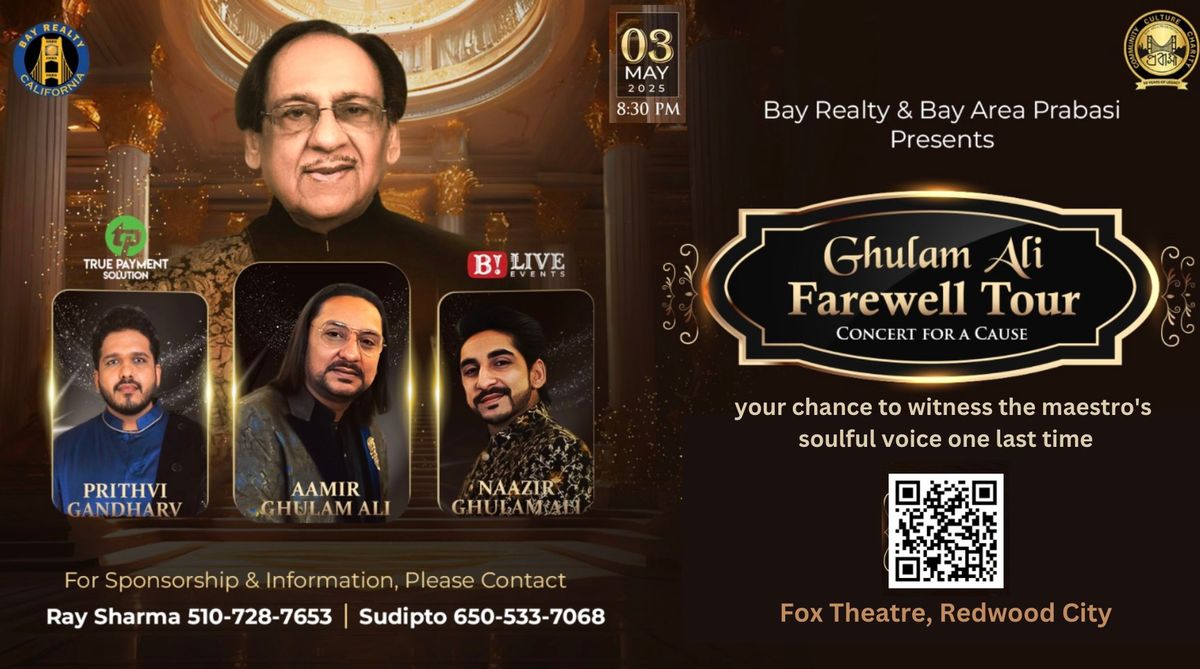 Ustad Ghulam Ali Khan's Farewell Concert