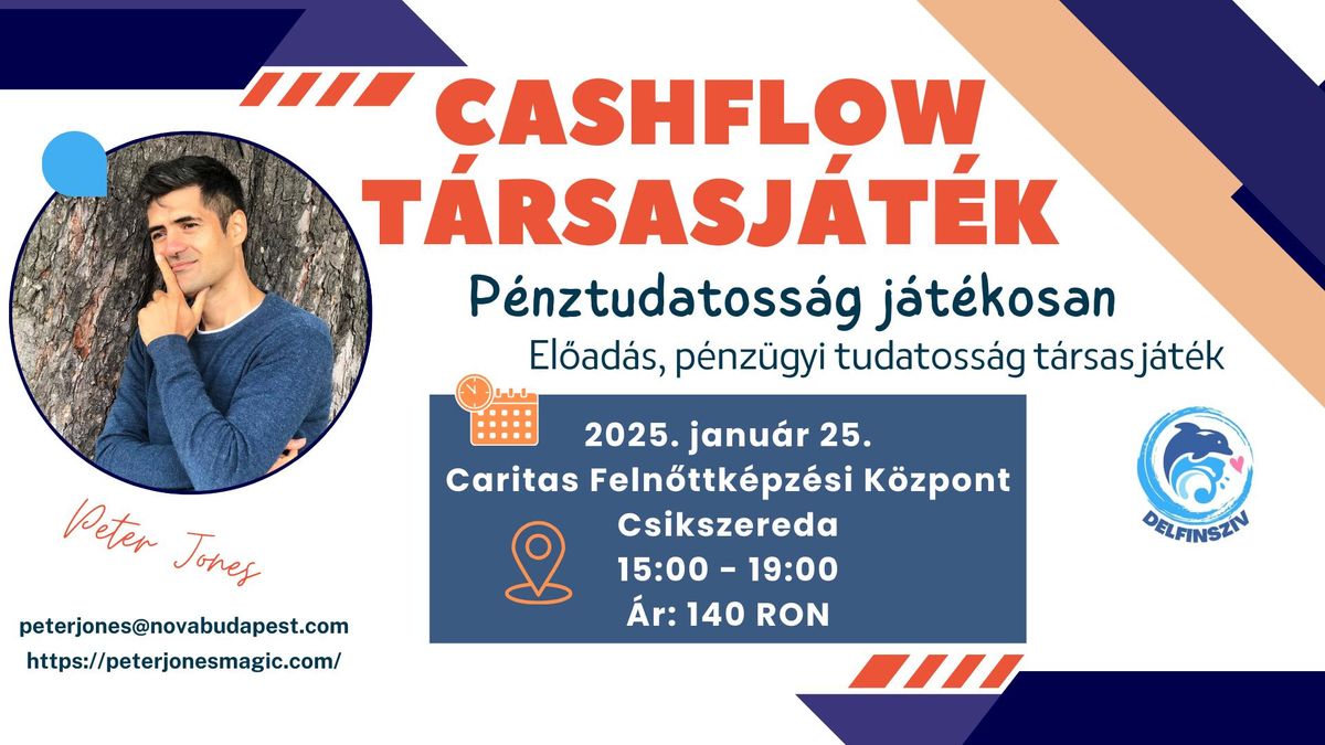 Cashflow T\u00e1rsasj\u00e1t\u00e9k - P\u00e9nztudatoss\u00e1g j\u00e1t\u00e9kosan