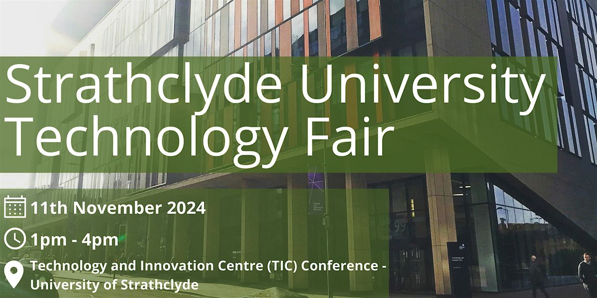 Strathclyde University Technology Fair 2024