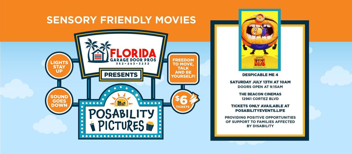 Sensory Friendly Viewing of Despicable Me 4