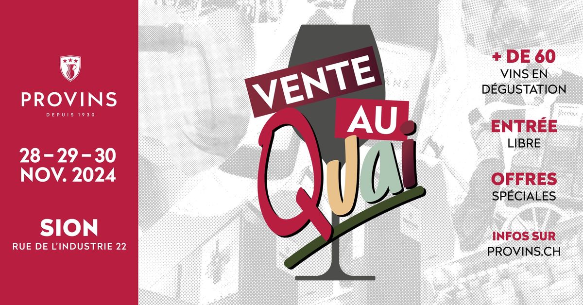 Vente au Quai 2024 - 27E \u00e9dition