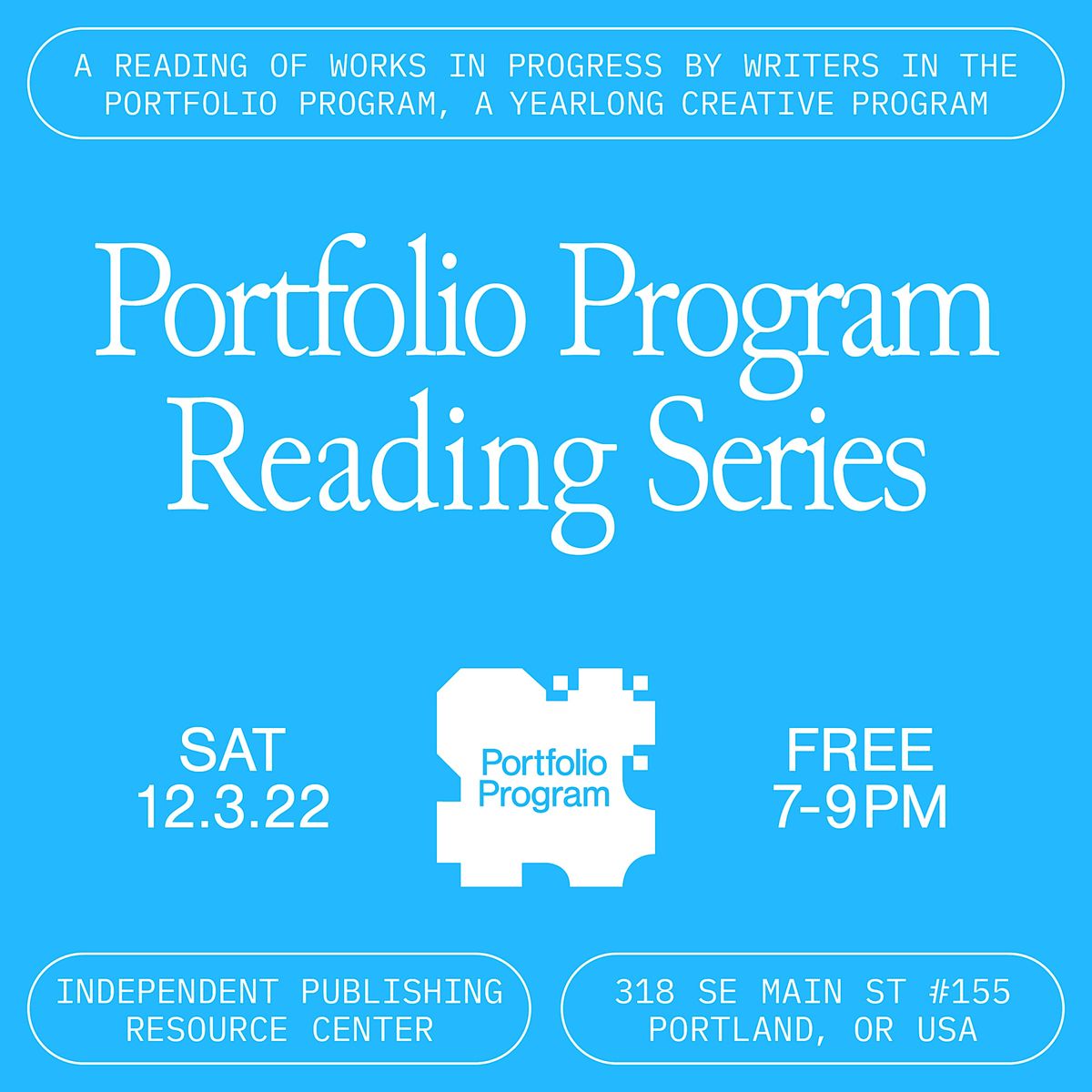 Portfolio Program Reading Series