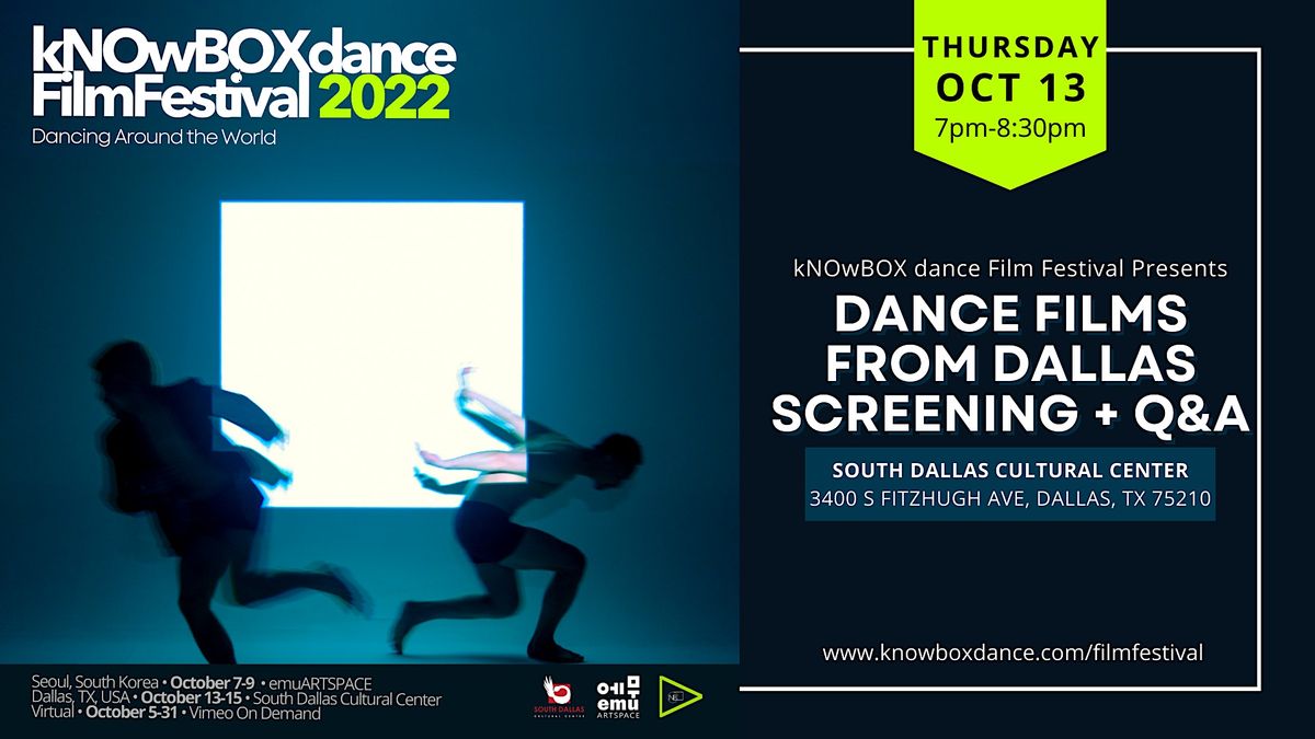 NBFF 2022: Dance Films from Dallas Program