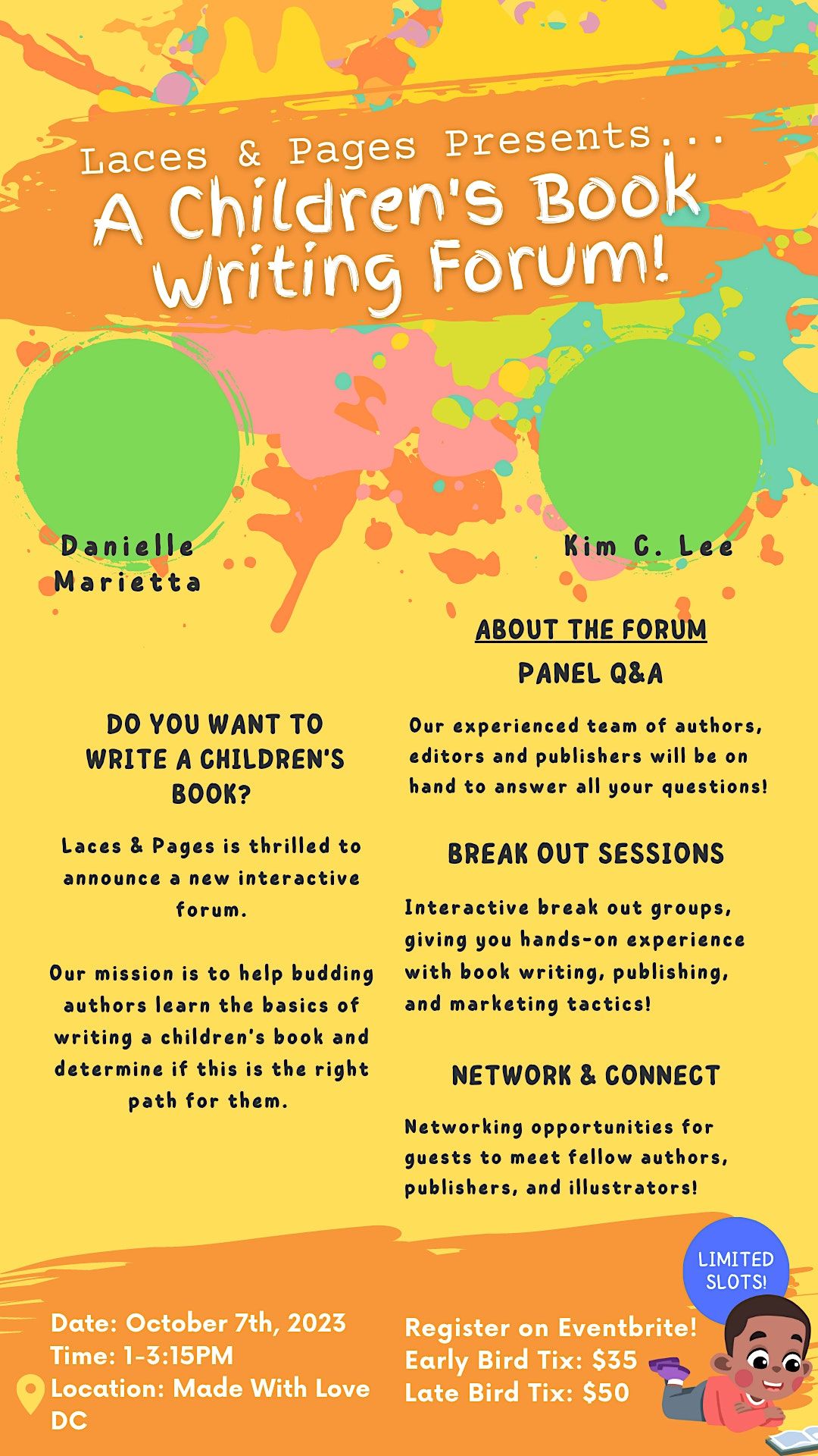 Children's Book Writing Forum!