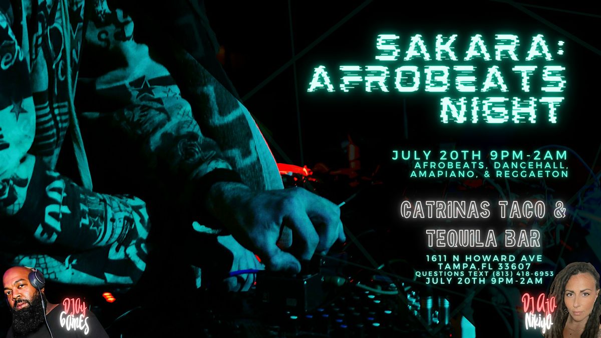 SAKARA: Afrobeats Night!