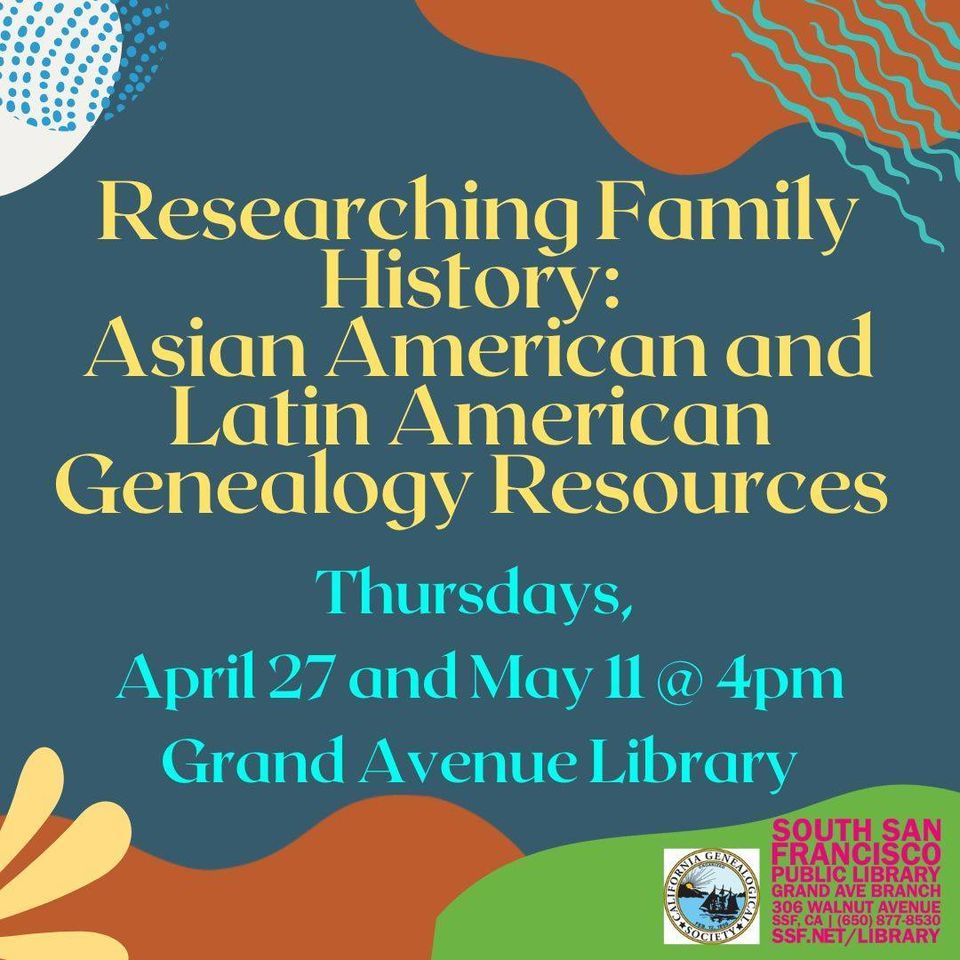 Researching Family History: Asian American Genealogy Resources