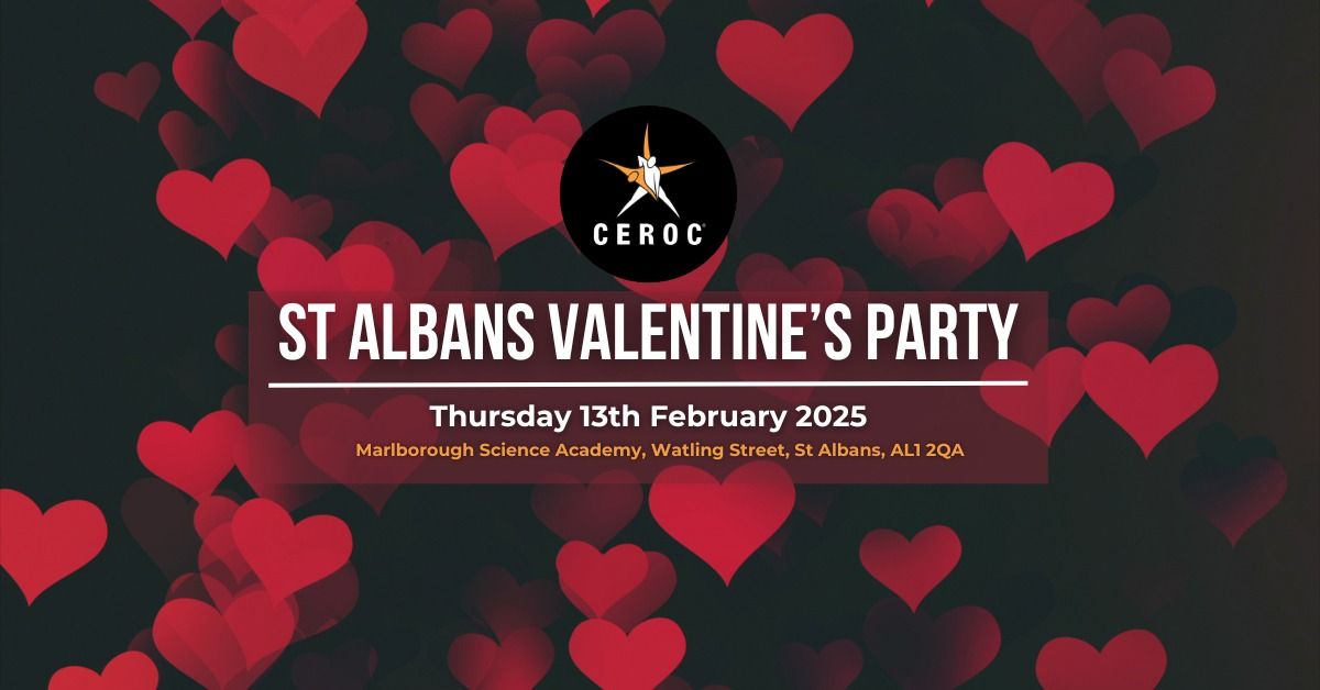 St Albans Valentine's Party - Thursday 13th February 2025