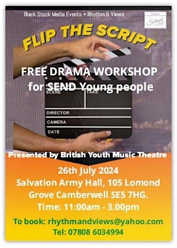 EXPRESS YOURSELF - DRAMA, MUSIC, DANCE WORKSHOP for SEND Young People