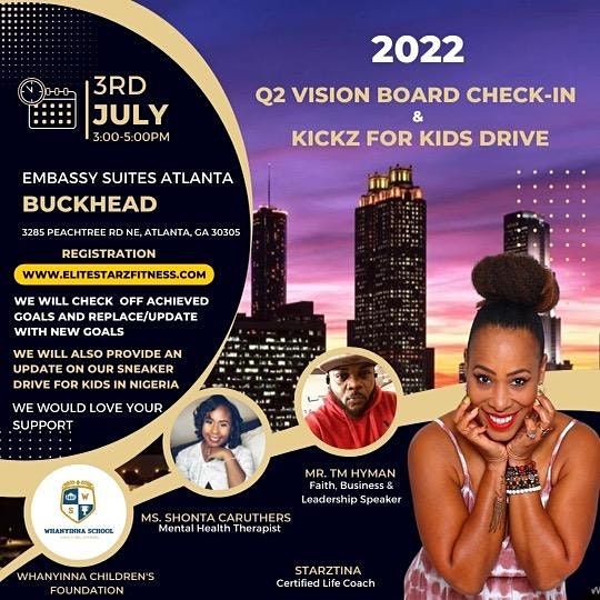 Vision Board Event and Sneaker Drive for Nigeria