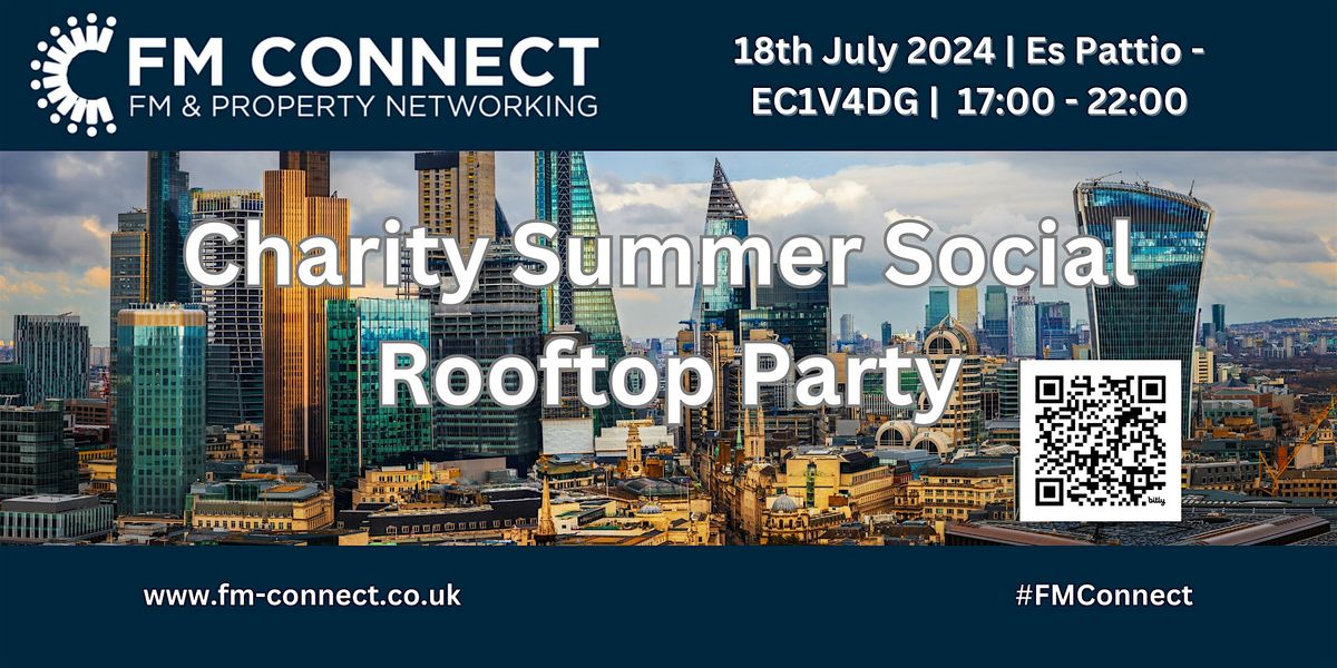 FM Connect London Rooftop Summer Social with Es Pattio