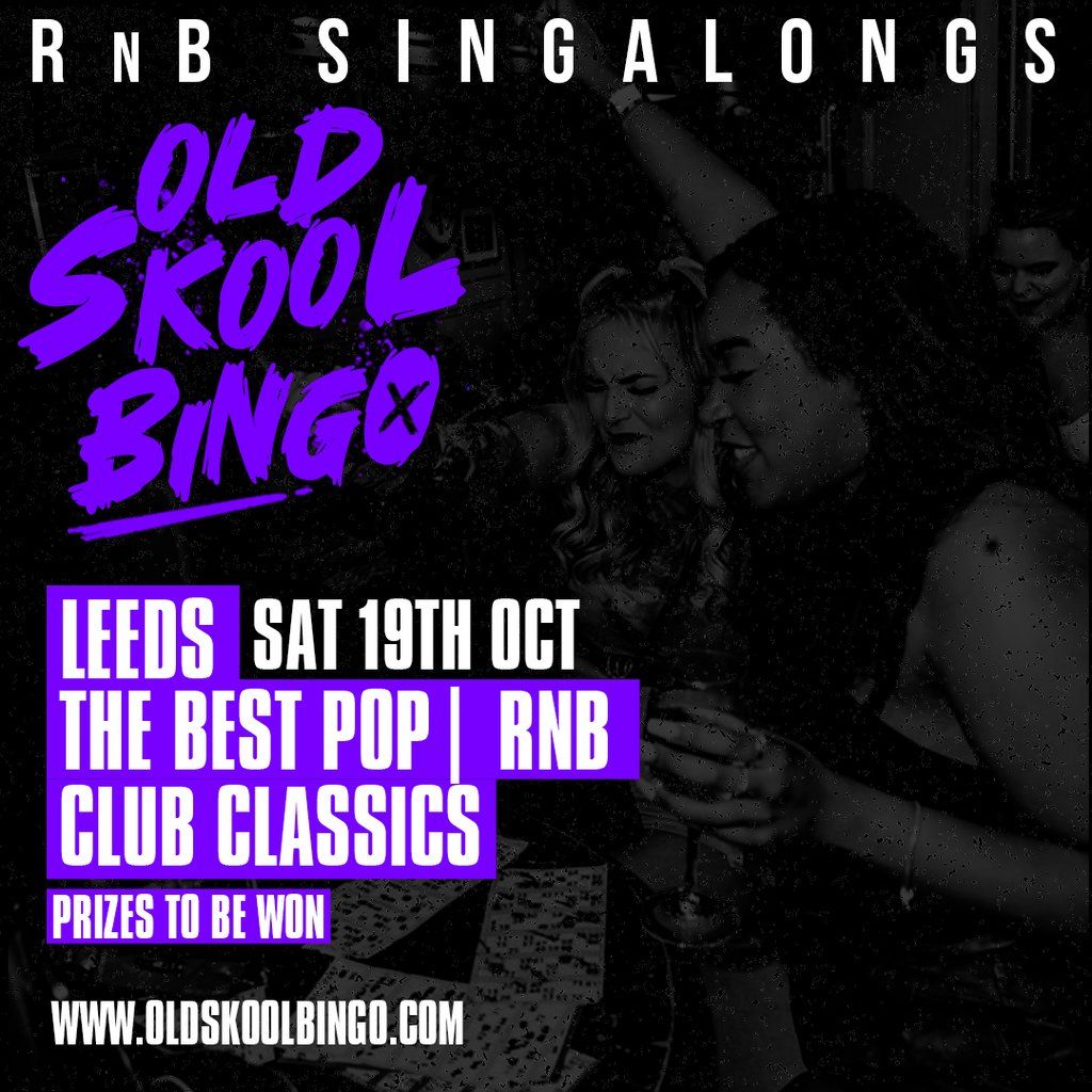 Old Skool Bingo Sat 19th Oct