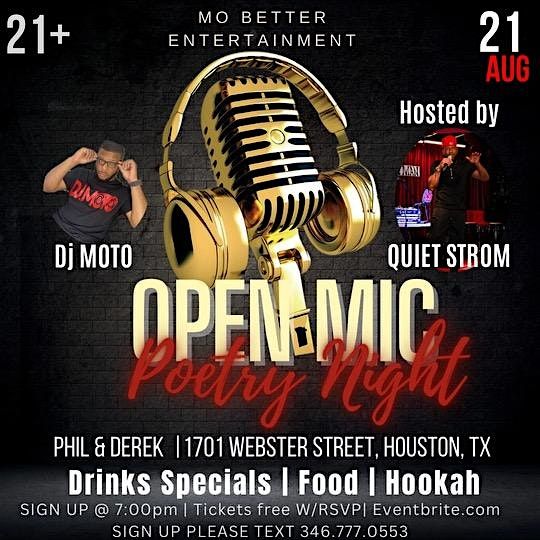 Open MIC & Poetry Night