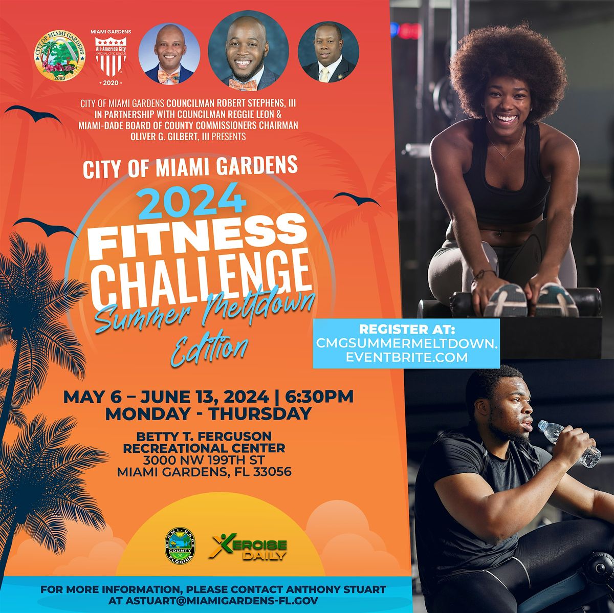 2024 City of Miami Gardens Summer Fitness Challenge