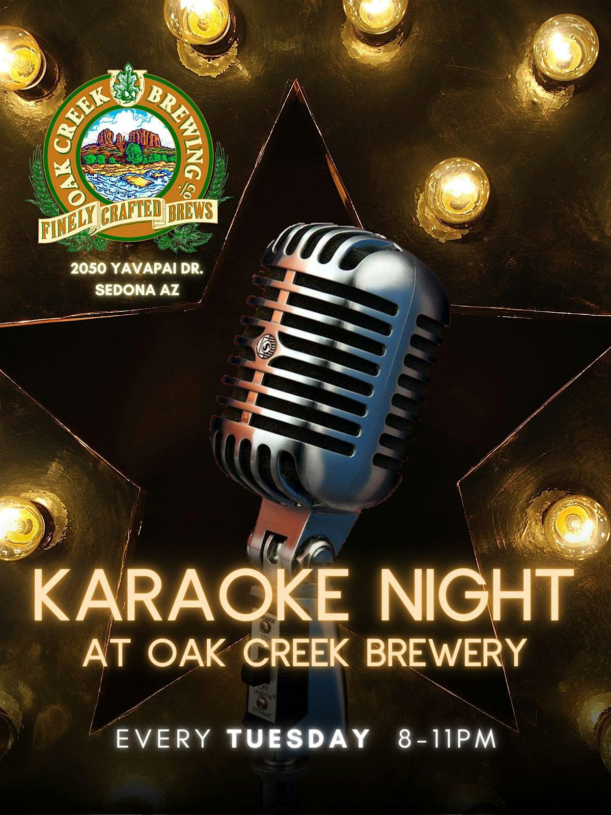 Karaoke Night at Oak Creek Brewery!
