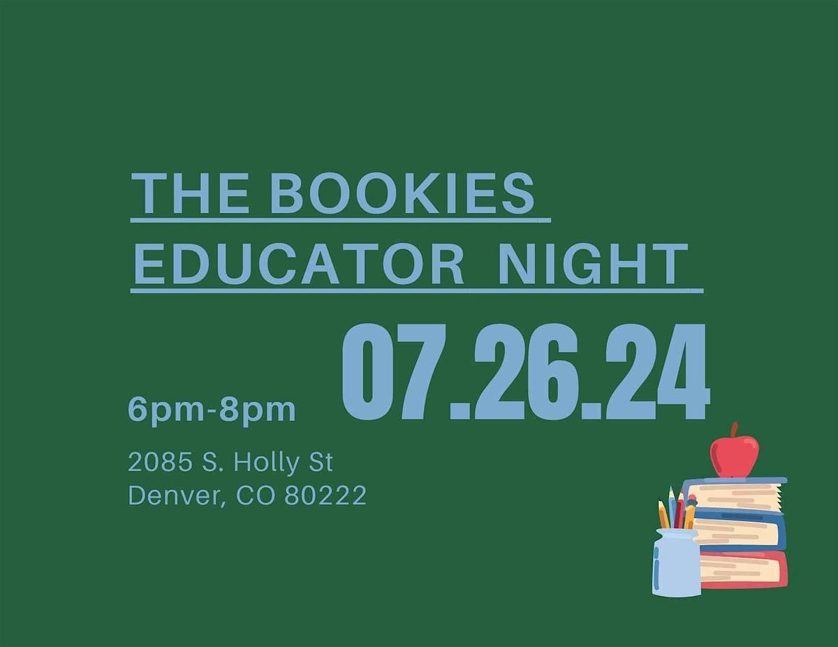 The Bookies Educator Night