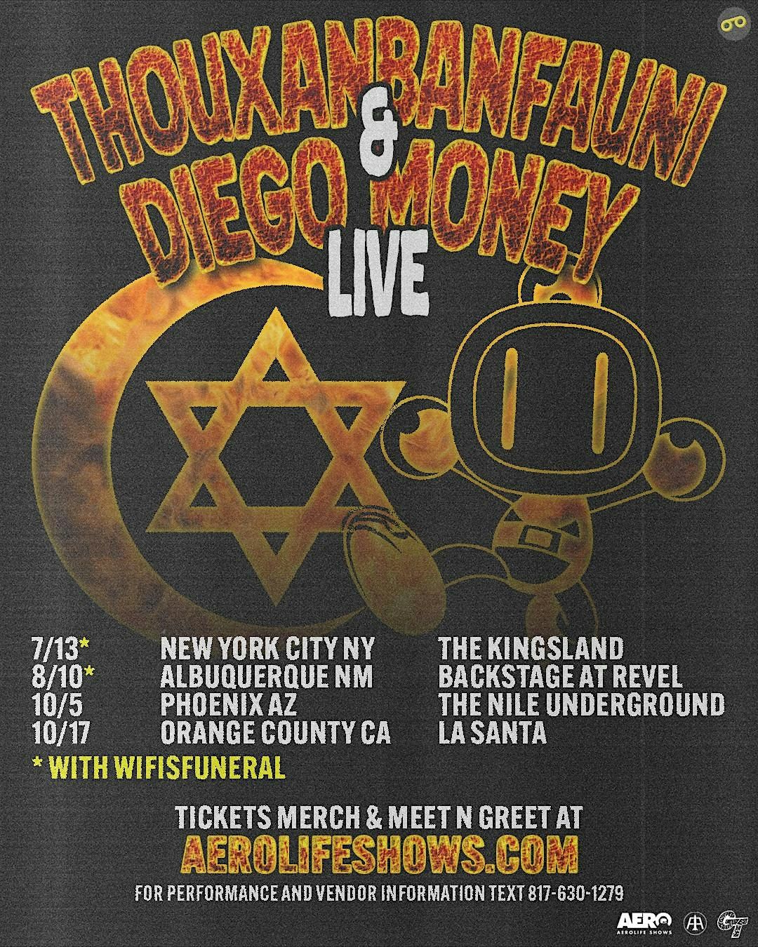 OCT 5th: THOUXANBANFAUNI & Diego Money Live in Phoenix, AZ