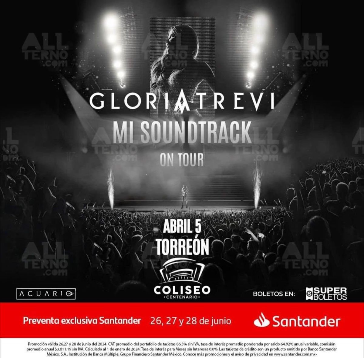 Gloria Trevi en Torre\u00f3n