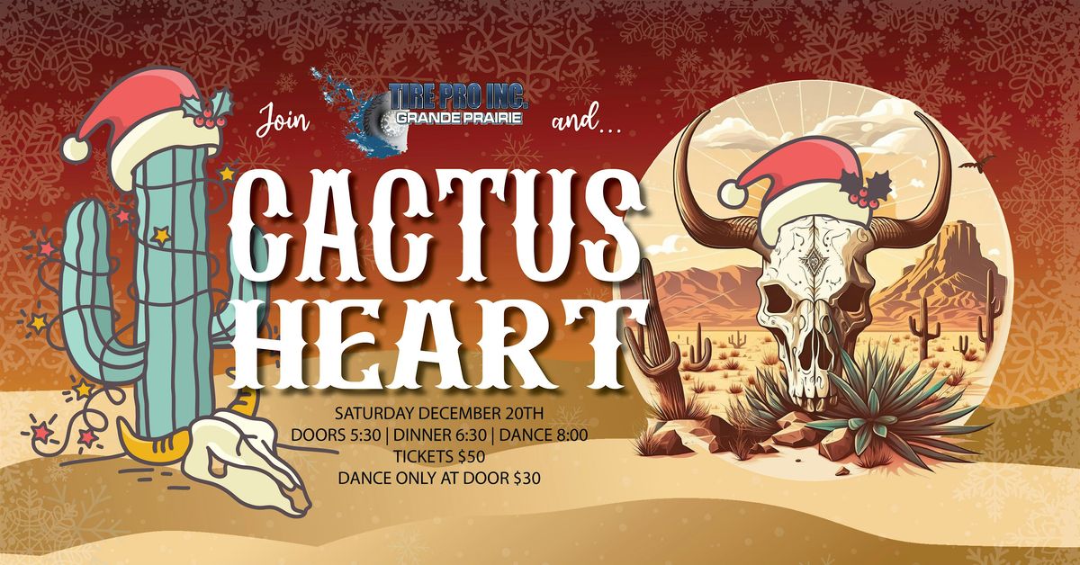 Cactus Heart Christmas Party