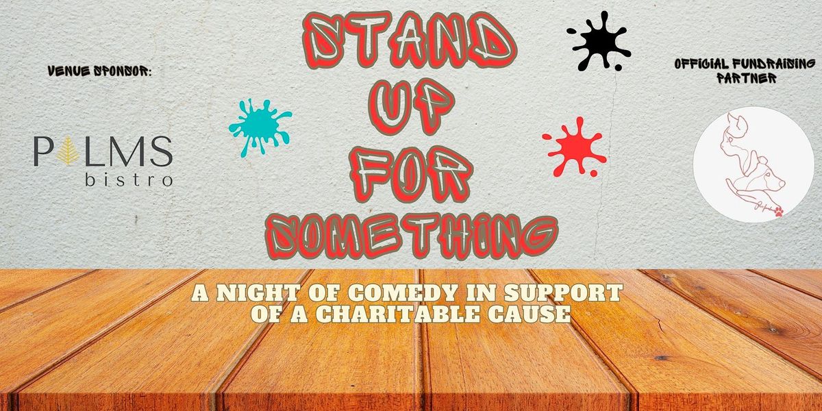 STAND UP FOR SOMETHING (LAUGH FOR A CAUSE)