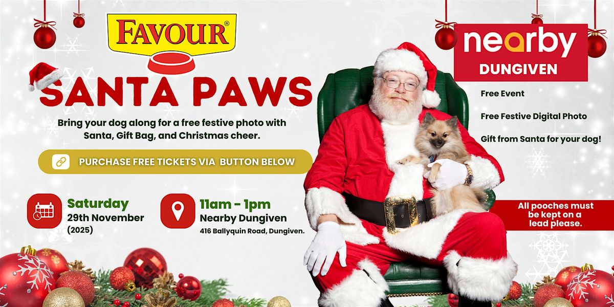 Santa Paws is coming to Nearby Dungiven