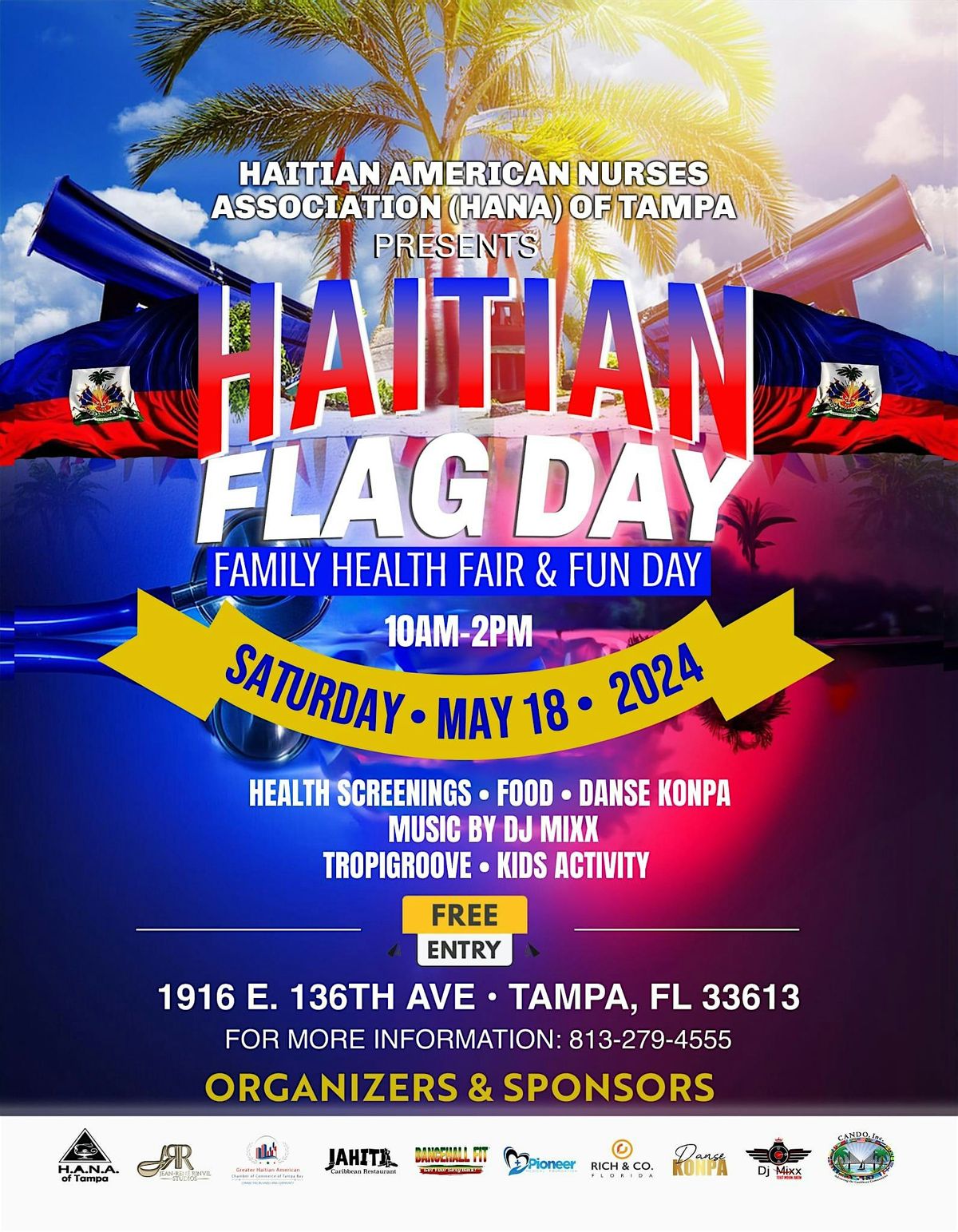 Haitian Flag Day Family Health Fair & Fun Day