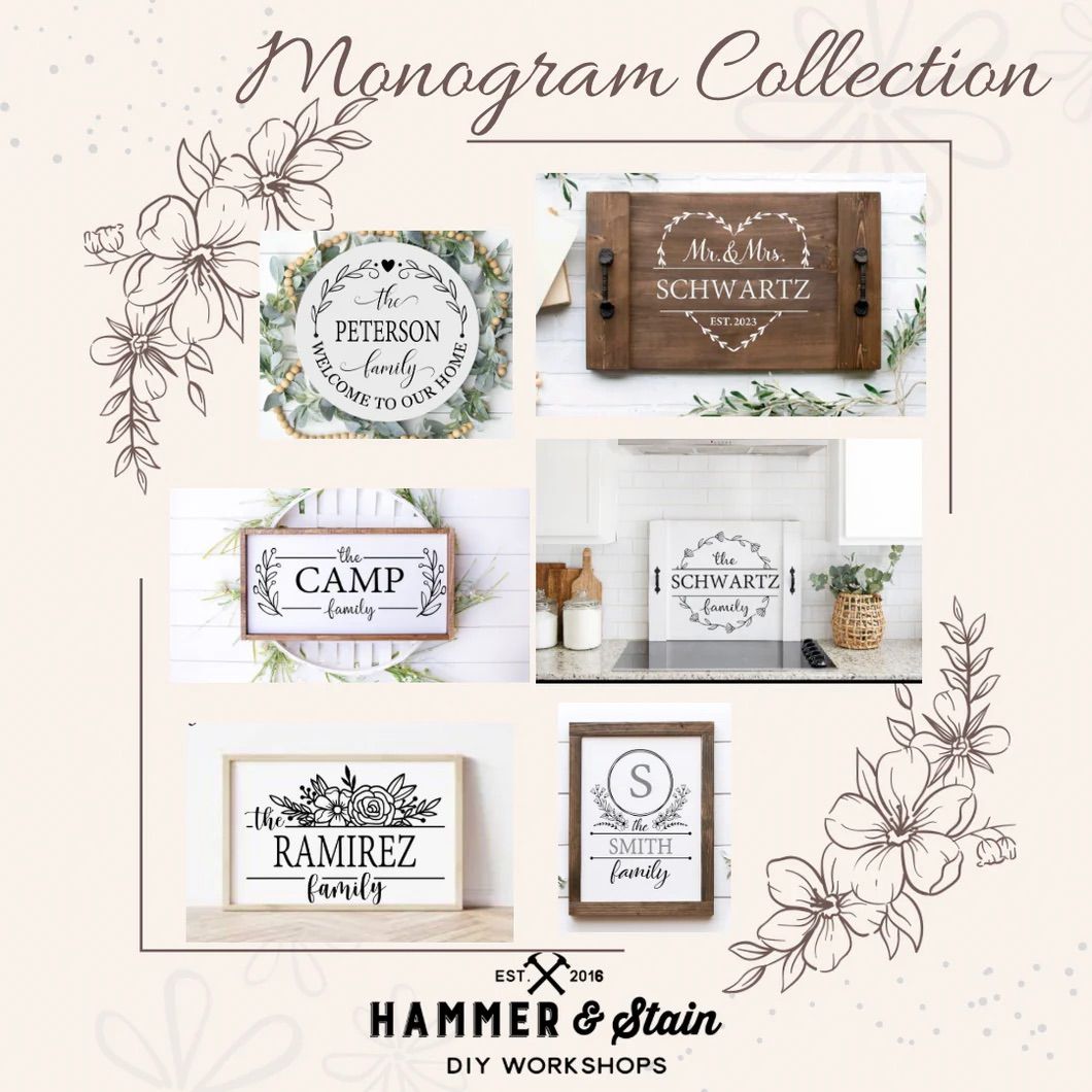 Home & Heart: Monogram Design Collection 