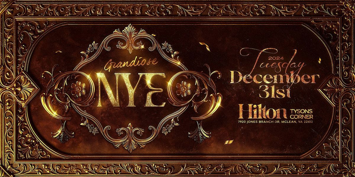 THE GRANDIOSE NEW YEARS EVE GALA