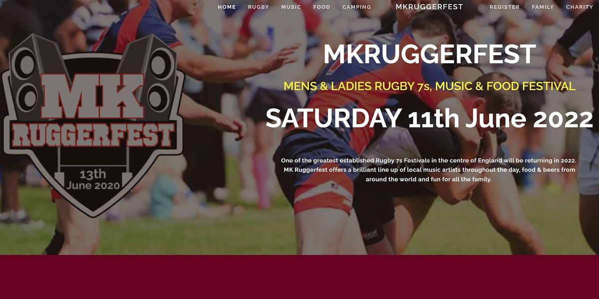 MKRuggerfest 2022 - Rugby 7s, Music, Food, Drink & Family Day