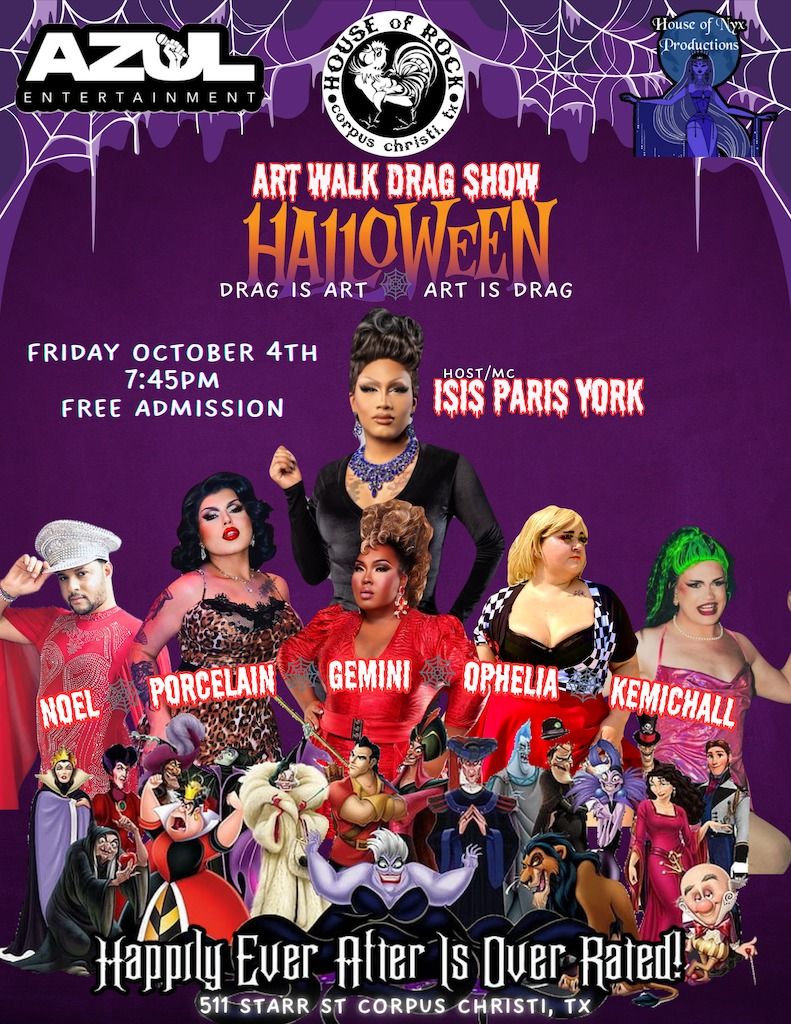 Art Walk Drag Show: Halloween Edition 