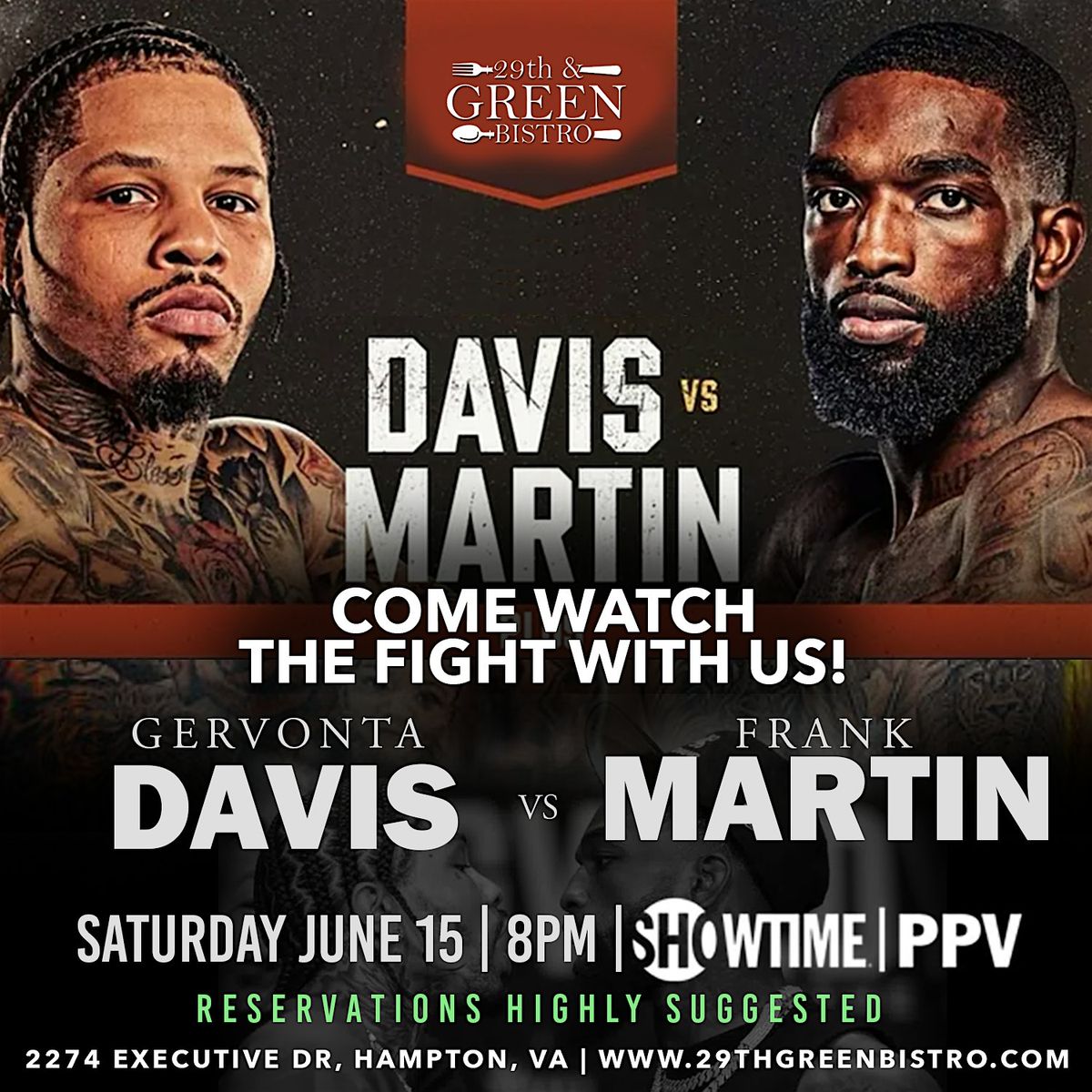 Davis vs Martin - Fight Night