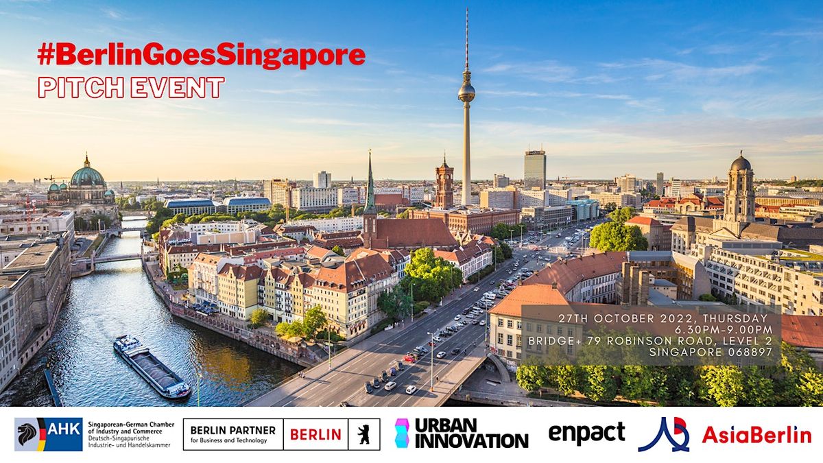 Berlin Goes Singapore - Pitch Event