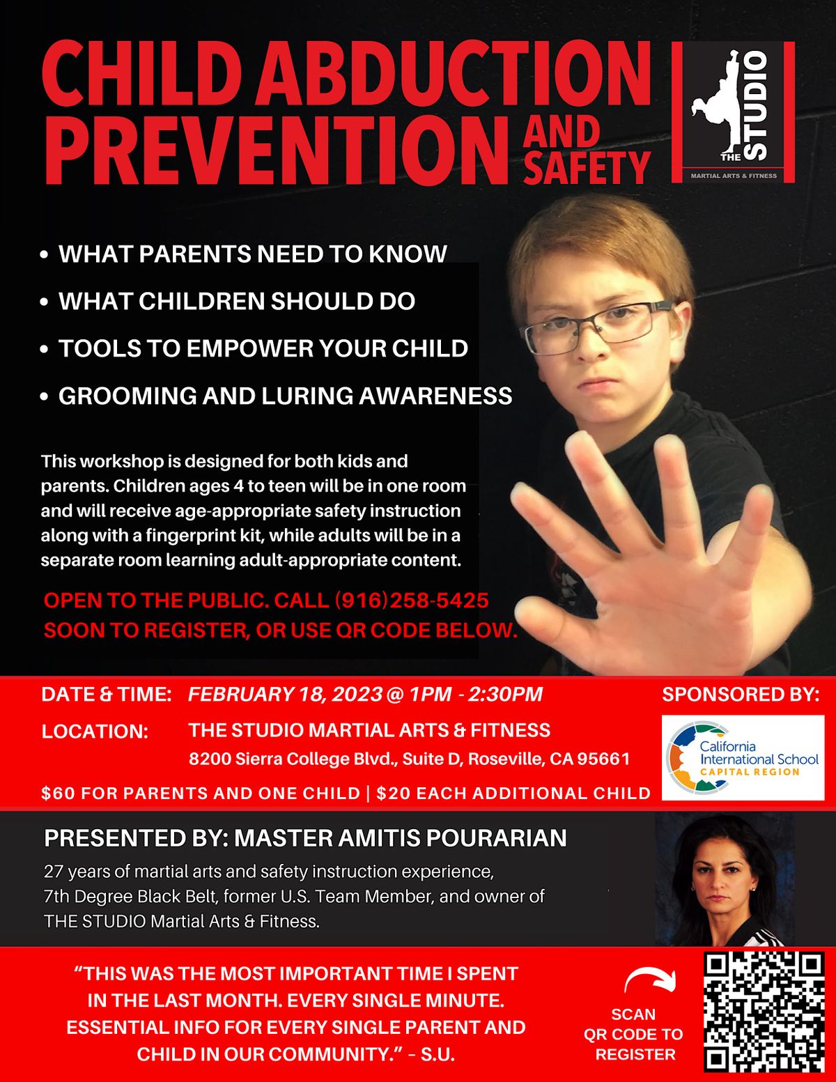 Child Abduction Prevention Workshop